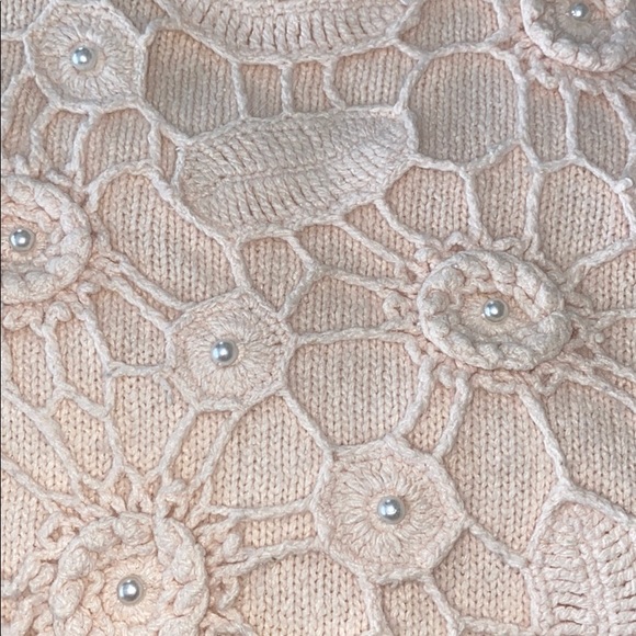 Gantos Vintage Silk Angora L-Wool Lt. Pink Sweater - Picture 3 of 12